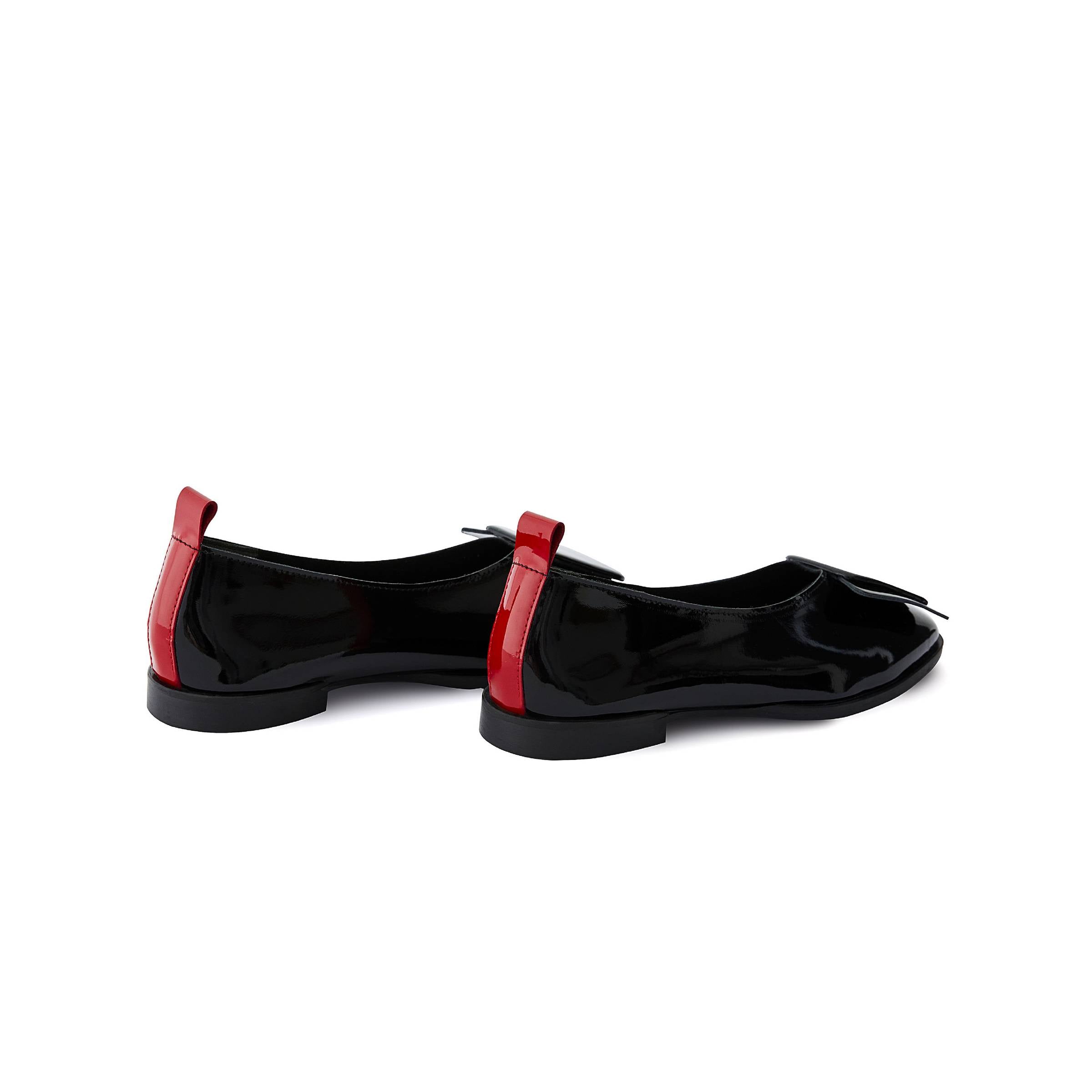 Women's Calf Leather Handmade Flats W3004